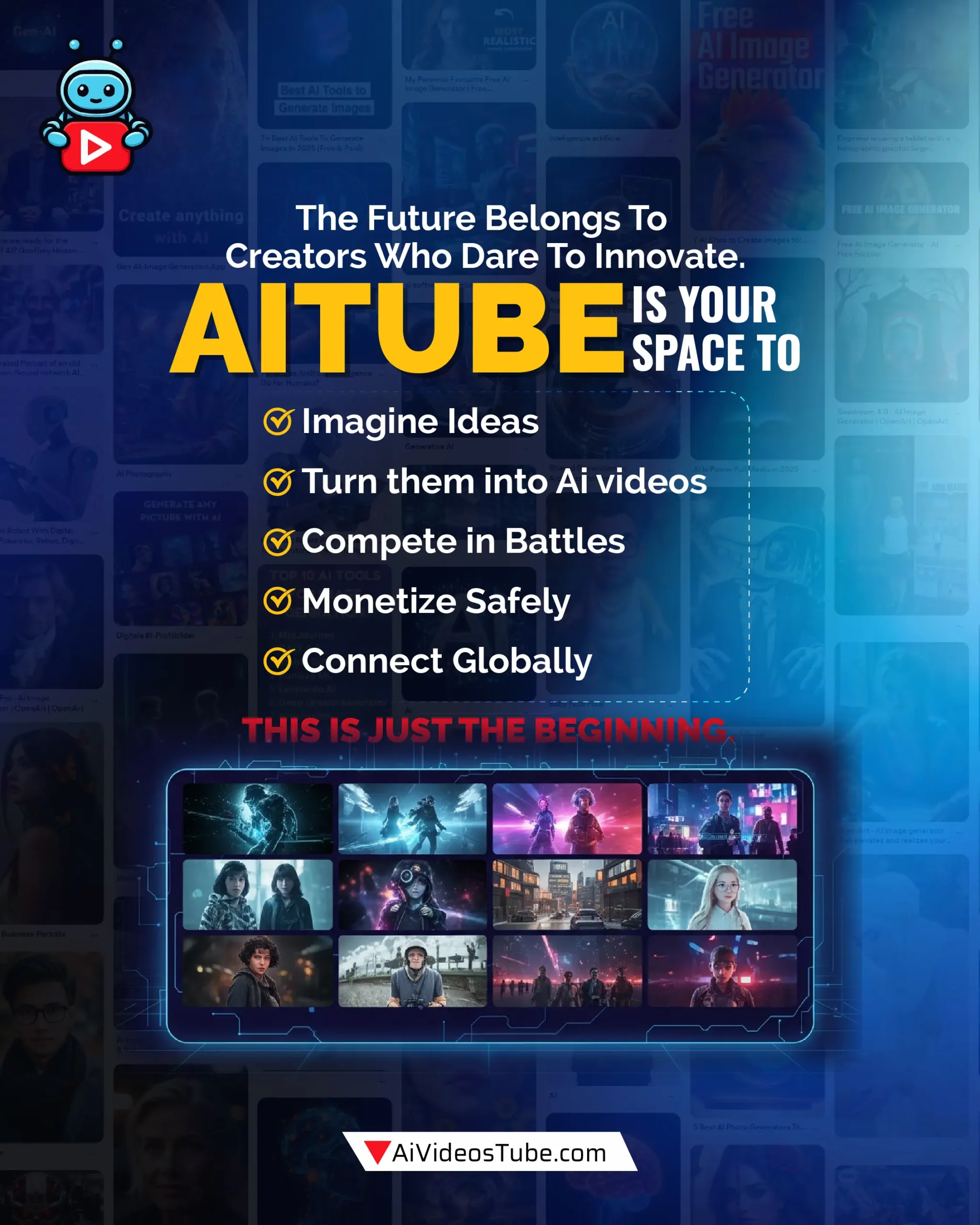 Image gallery marquee