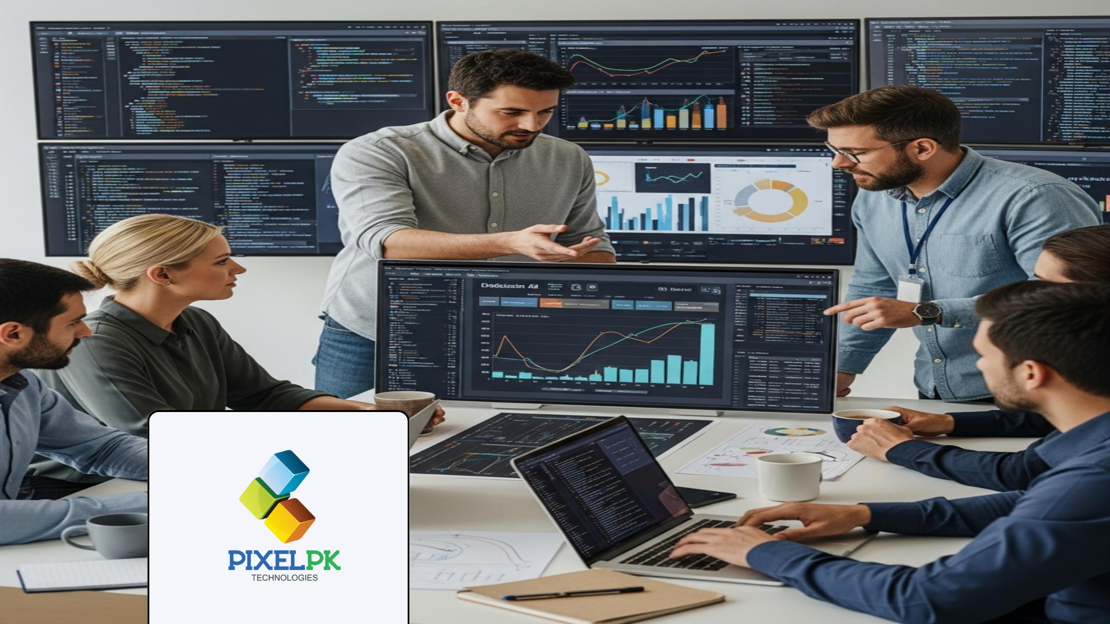 MLOps engineers monitoring Production AI MLOps deployments and model performance on dashboards.