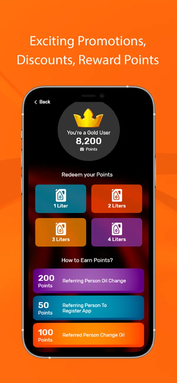 KIXX app — Gold user points, redeem 1–4 litres and how to earn points
