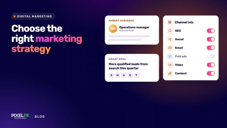 Top Considerations When Choosing the Right Digital Marketing Strategy for Your Business